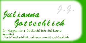 julianna gottschlich business card